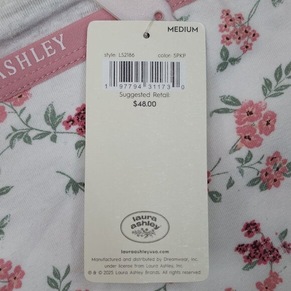 Laura Ashley Womens 5-Pack Panties Boyshorts Medium Tag Free Cotton - Picture 6 of 13